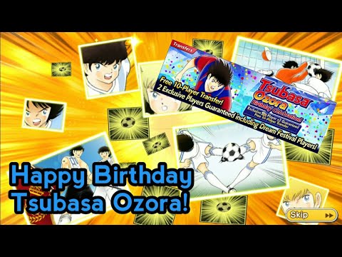Happy Birthday Tsubasa Ozora!! Free Gacha Banner Exclusive with 2 GSSR - Captain Tsubasa Dream Team