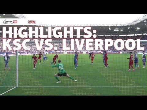 Lars Stindl mit Volley-Traumtor! Karlsruher SC vs. FC Liverpool | Die Highlights