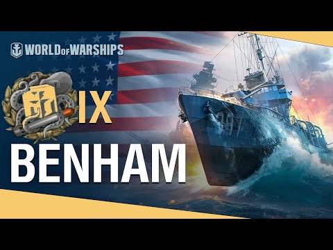 USS BENHAM - Frontline Torpedo Destroyer