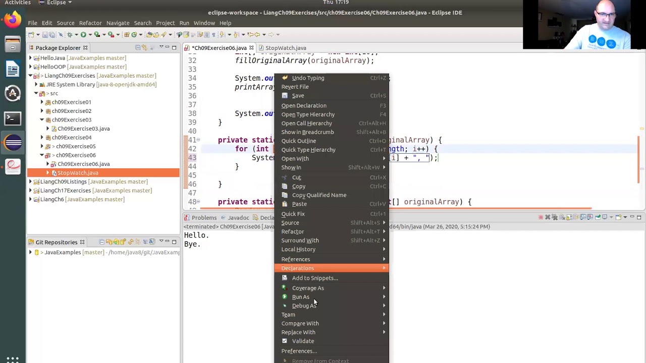 PBwJ: Intro to OOP, Liang Ch 09 Exercise 06