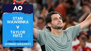 Download lagu Stan Wawrinka v Taylor Fritz Extended Highlights | Australian Open 2026 Third Round mp3
