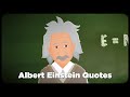 Albert Einstein Quotes About Life | Animation Video