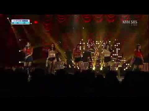 131013 나인뮤지스 세라 인기가요 인트로