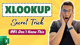 The XLOOKUP trick nobody talks about (and it's GENIUS)