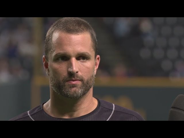 ホークス・サファテ投手ヒーローインタビュー 2017/8/31 F-H