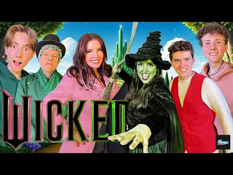 Family sings "Wicked Medley" - Wicked Movie | Cover by Sharpe Family Singers 💚🎤