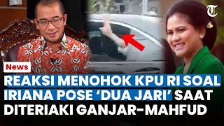 Reaksi Menohok KPU soal Iriana Pose 2 Jari Saat Diteriaki Ganjar-Mahfud:  Ibu Negara Bukan Jabatan