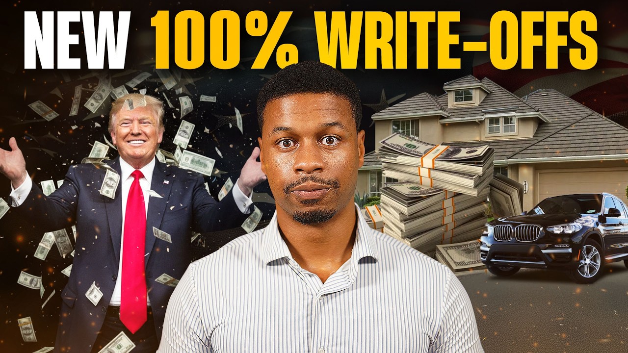 NEW 100% Write-Offs Under Trump's Big Beautiful Bill