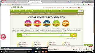 how to buy domain from hiox india