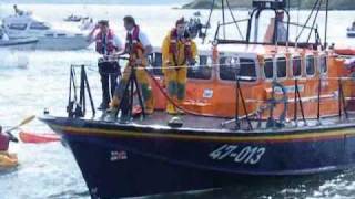 preview picture of video 'Moelfre Lifeboat Day 2009'