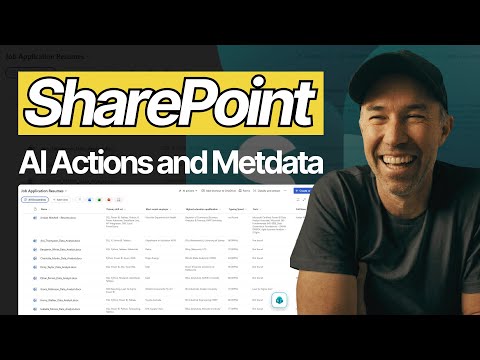 SharePoint: Metadata Powers AI Actions SharePoint: Metadata Powers AI Actions