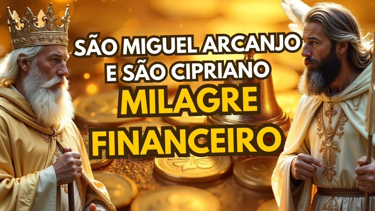 Oração Poderosa a São Miguel Arcanjo e São Cipriano -  Apenas Ouça para o Milagre Financeiro Urgente