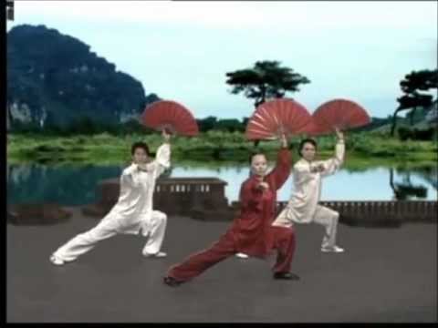 Tai Chi Kungfu Fan Dance