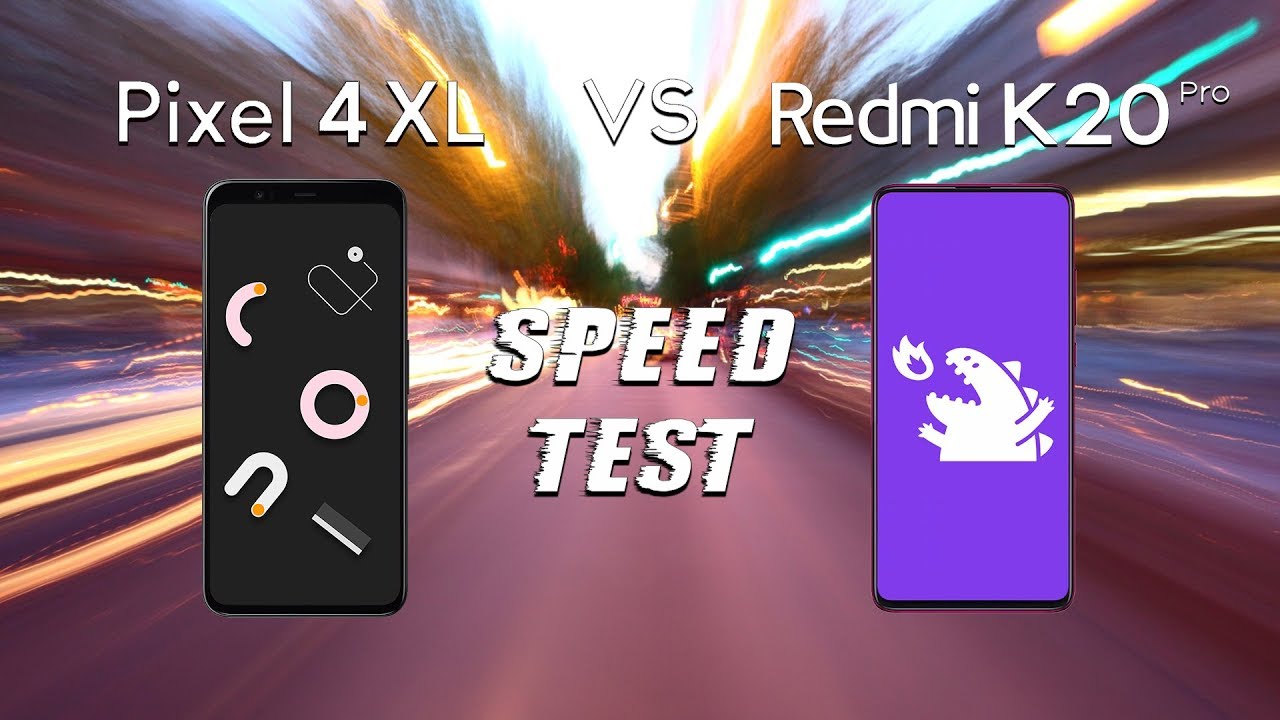 Pixel 4 XL vs Redmi K20 Pro: SPEED TEST