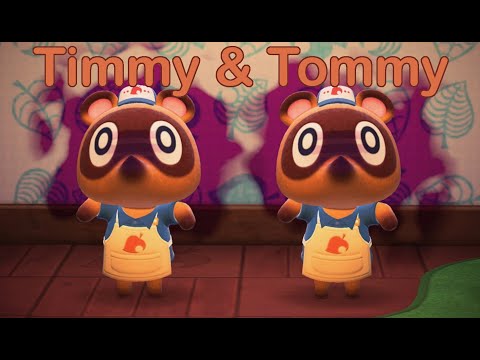 【Animal Crossing New Horizons】Timmy and Tommy All 46 Emote Reactions