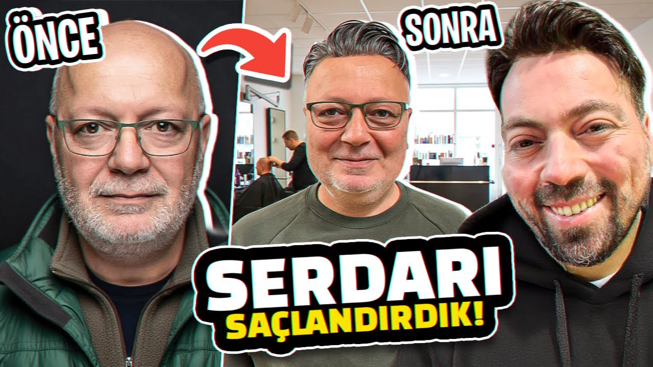 SERDAR BAŞKANIDA SAÇLANDIRDIK!
