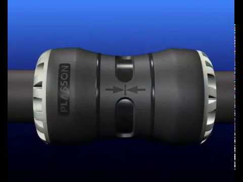 Raccord composite de raccordement du PEHD Série 1 - PLASSON - [Branchement]