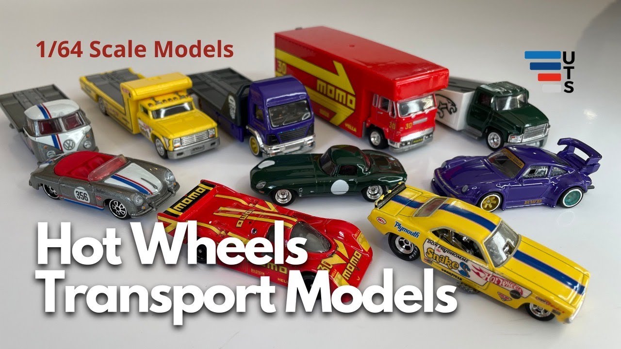 Hot Wheels Team Transport Models and Component Car