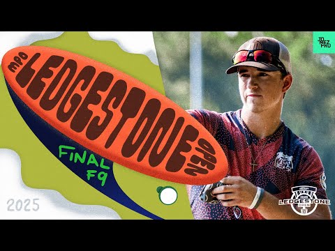 2025 Discraft Ledgestone Open | MPO FINALF9 | Buhr, Taylor, Barela, Klein | Jomez Disc Golf