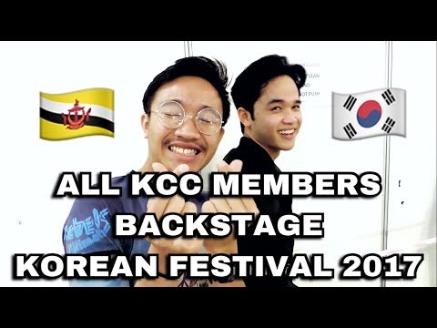 170917 All KCC members at the Backstage of Korean Festival 2017