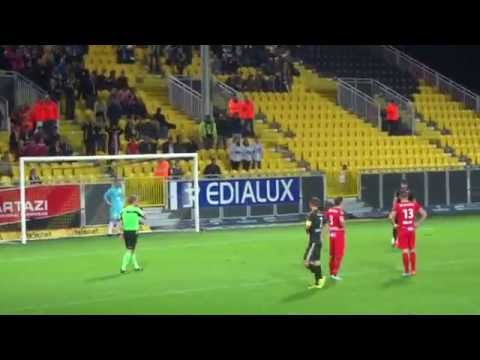 Lokeren - KVO (3-1) Mijat Maric scoort 3-1 (penalty)
