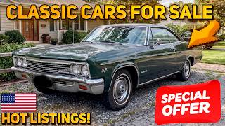 FLYING UNDER RADAR! Classic Cars Under $8,000 On Craigslist Still Available!