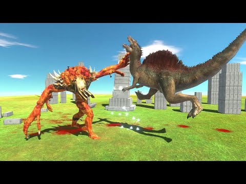 SCOURGE VS All Units CARNIVORE DINOSAURS - Animal Revolt Battle Simulator