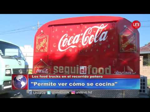 Llegaron los #FoodTracks al recorrido peñero.