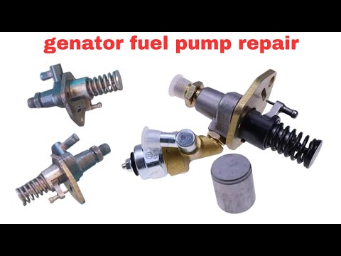One cylinder Diesel Engine Fuel Pump Repair / genrator fuel pump repair