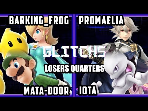 Glitch 5 Wii U Doubles -  Barking_Frog & Mata-Door Vs. AF | Promaelia & Iota - Smash 4 LQ