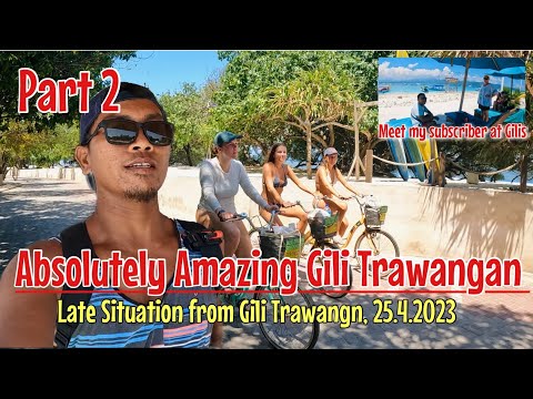 Gili Trawangan now 2023, You should visit Gili Trawangan this beach so amazing #gilitrawangan #gilis