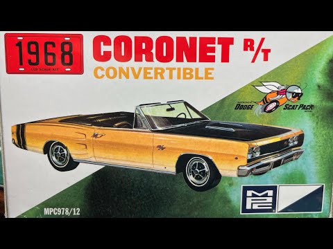 MPC’s Brand New 1968 Dodge Coronet Convertible Unboxing