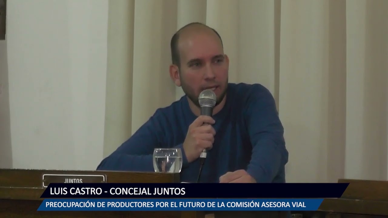2023 12 06 FUTURO DE LA COMISIÓN VIAL LUIS CASTRO JUNTOS