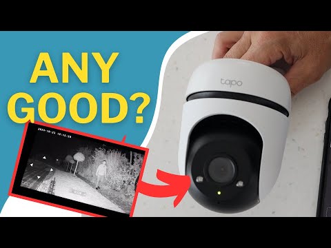 Tapo 2K Outdoor Wired Pan/Tilt Security Wi-Fi Camera - Full Unboxing