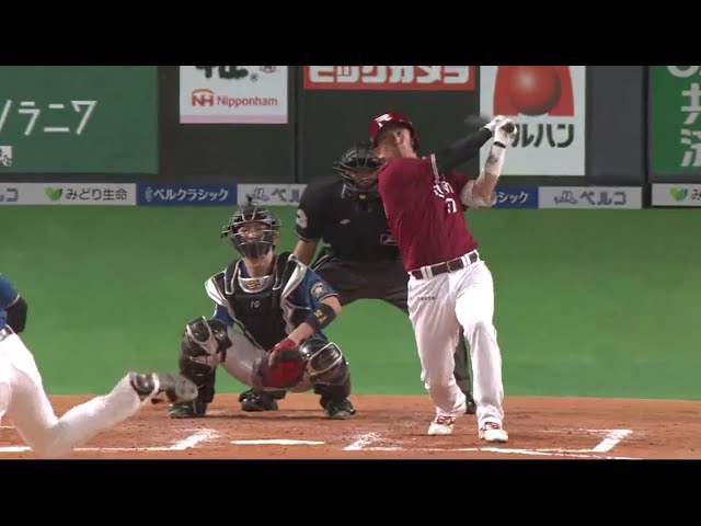 【7回表】イーグルス・嶋 貴重な追加点となるタイムリーでチームをもり立てる!! 2018/5/18 F-E