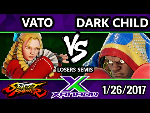 F@X 186 - Vato (Karin) Vs. Dark Child (Balrog) - SFV Losers Semis - Street Fighter V