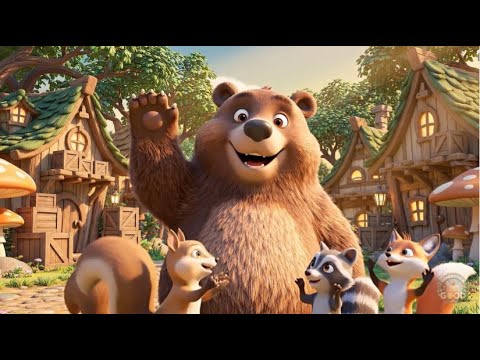 Bruno the Bear Helps the Village