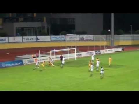 Vrhunci tekme 9. kola Prve lige NZS: Domžale - Mura 05 0:2