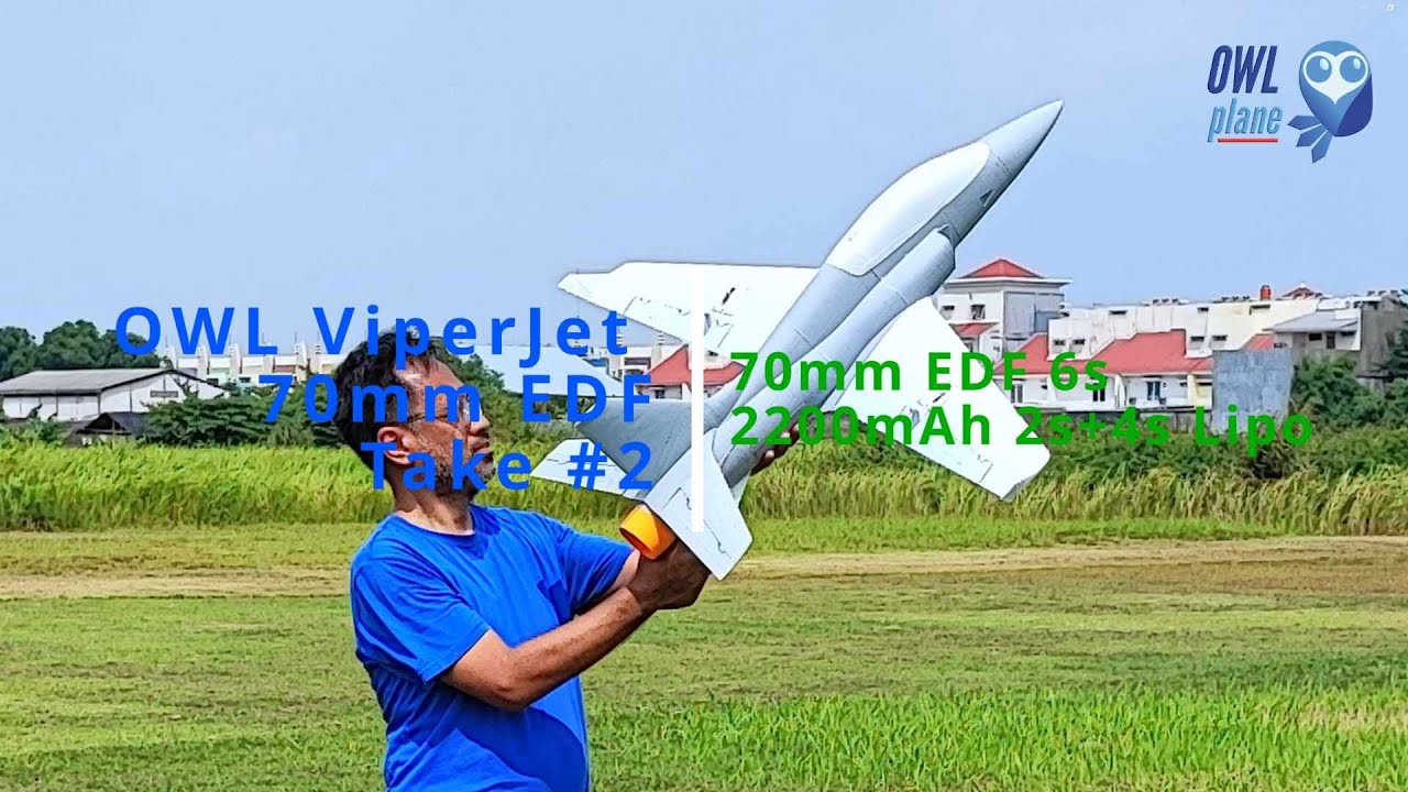 OWL ViperJet 70mm EDF Take #2 - Coming Soon !
