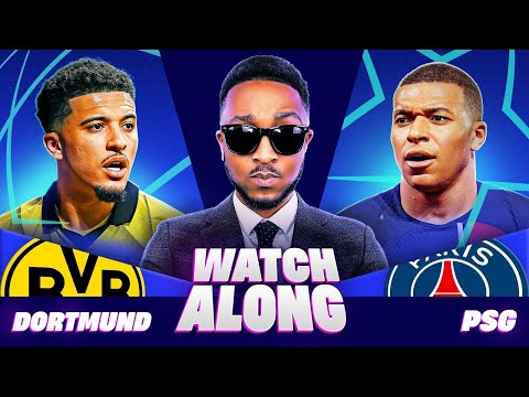 MAH LIVE: DORTMUND VS PSG UEFA CHAMPIONS LEAGUE SEMI FINAL 1ST LEG WATCH ALONG!