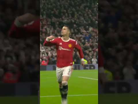 Pênalti sofrido e mais um gol para a sequência absurda de Cristiano Ronaldo no United #Shorts