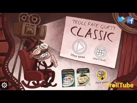 Troll Face Quest Classic Walkthrough All Levels