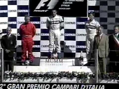 Formula 1 Monza 2001 Podium