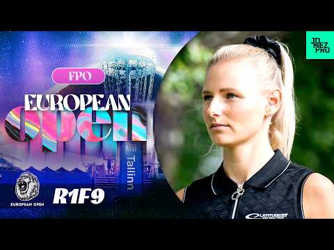 2026 European Open | FPO R1F9 | Saarinen, Handley, Tätte, Klezberga | Jomez Disc Golf