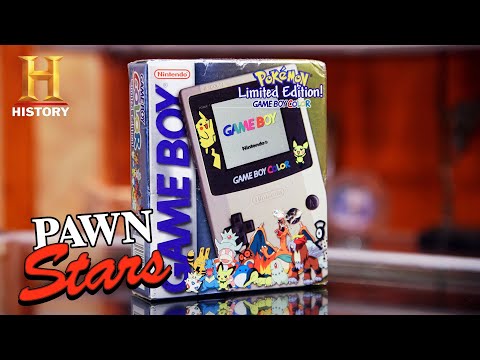 ULTRA-RARE Pokemon Game Boy Color (Season 18) | Pawn Stars