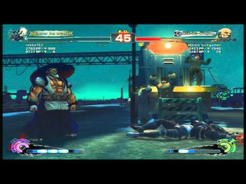 SSF4 Ranked AE - rekkaTEC [Seth] vs Mkaio kickgamer (Gouken)