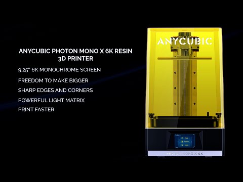 Anycubic Photon Mono X 6k long term review and upgrades
