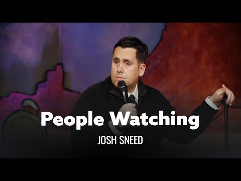Prime People Watching. Josh Sneed