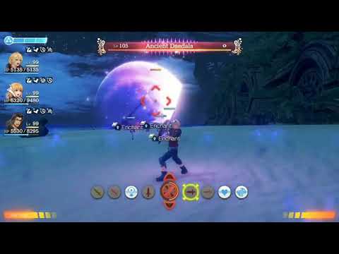 Xenoblade Chronicles - Superboss Ancient Daedala (Shulk/Fiora/Dunban)