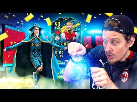 THE FIFA WIZARD?! 90 PLAYER MOMENTS ZIYECH PLAYER REVIEW! FIFA 20 Ultimate Team